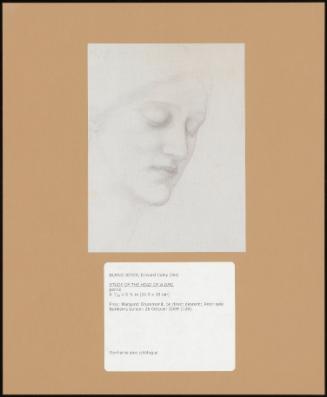 Study Of The Head Of A Girl