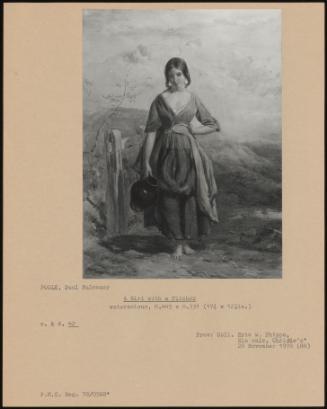 A Girl With A Pitcher