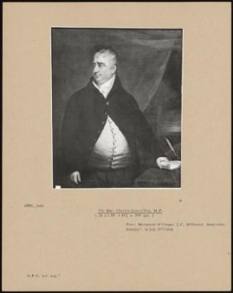 The Hon, Charles James Fox, M.P.