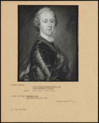 Prince Charles Edward Stuart, The Young Pretender (1720-88)