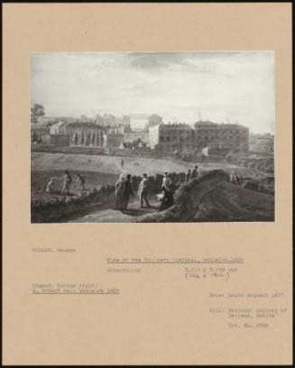 View Of The Military Hospital, Woolwich,1824