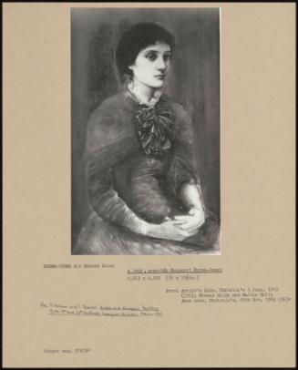 A Lady, Possibly Margaret Burne-Jones