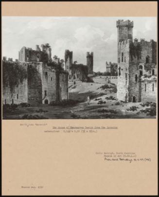 The Ruins of Caernarvon Castle From the Interior