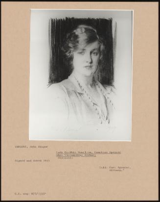 Lady Cynthia Hamilton, Countess Spencer When Viscountess Althorp