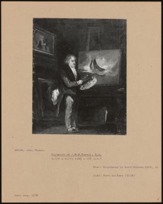 Portrait Of J.W. Turner, R.A.
