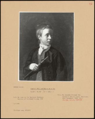 Captain William Bayne as a Boy