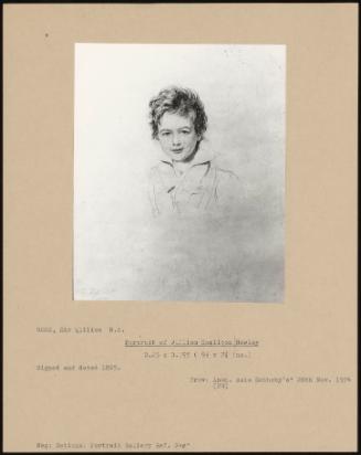 Portrait Of William Hamilton Howley