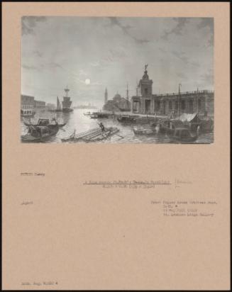 A View Across St.Mark's Basin,By Moonlight