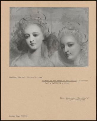 Studies Of The Heads Of Two Ladies ( A Sketch)