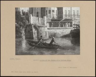 detail: A View Of The Thames With Montagu House