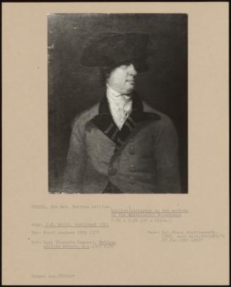 William Addington In The Uniform Of The Westminster Volunteers