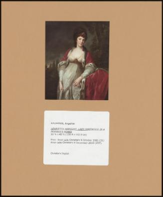 Henrietta Sebright, Lady Harewood In A Peeress's Robes