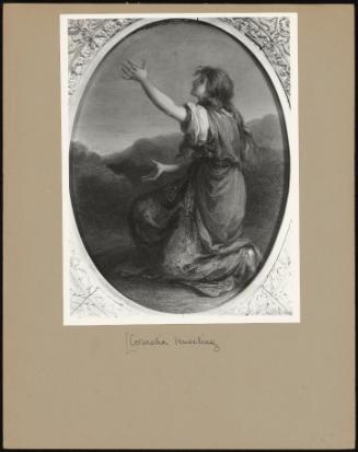 Cordelia Kneeling With Her Arms Outstretched (Signed)