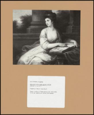 Portrait Of A Lady With A Book