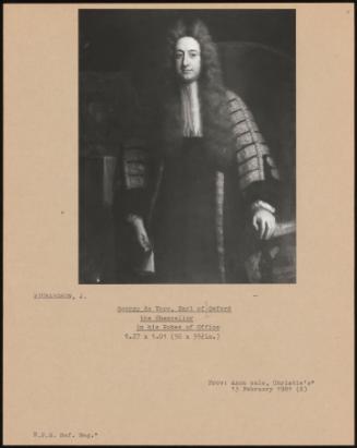 George De Vere, Earl Of Oxford The Chancellor In His Robes Of Office