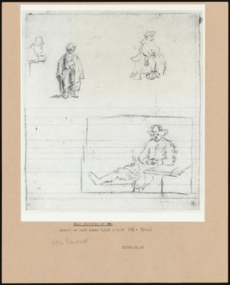 Four Sketches of Men