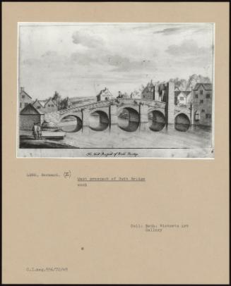 West Prospect Of Bath Bridge