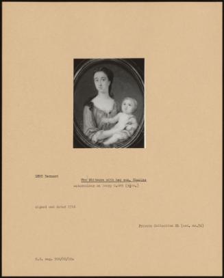 Mrs Whitmore With Her Son, Charles