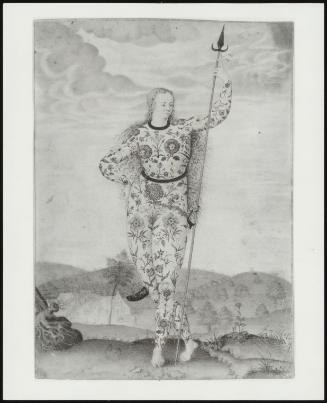 The Trwe Picture Of A Yonge Dowgter Of The Pictes Iii - Virginis Pictae Icon Iii, C. 1585