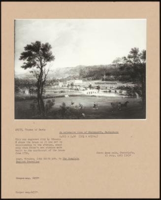 An Extensive View of Chatsworth, Derbyshire