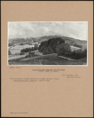 View Of Carnedde Mountains From Pencerrig