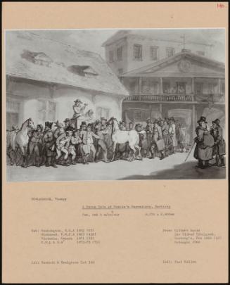 A Horse Sale At Hopkin's Repository, Barbican