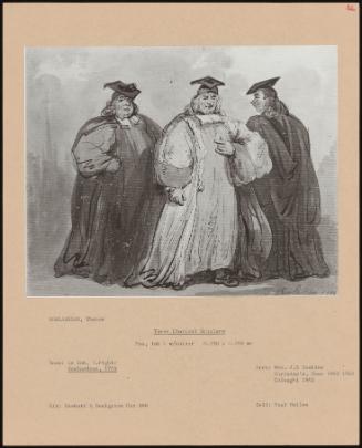 Three Clerical Scholars