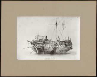 Receiving Ship At Chatham (No. 20 From The Sketch Book Of Shipping & Craft, Publ. Chas. Teft, C. 1870.