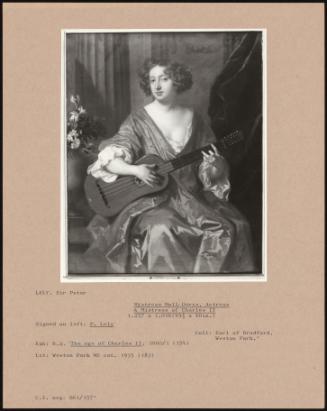 Mistress Moll Davis, Actress & Mistress Of Charles II