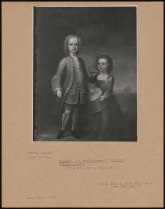 Richard, 2nd Lord Edgcumbe (1716-1761) And His Sister.