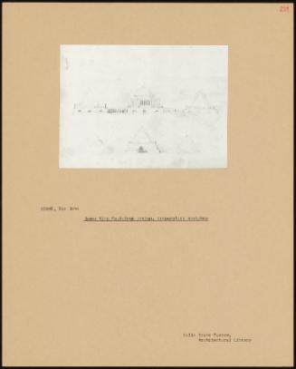 James King Mausoleum Design, Preparatory Sketches