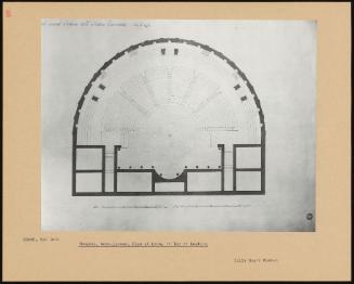 Theatre, Herculaneum, Plan At Level Of Top Of Seating