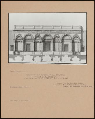 Scena Of The Theatre Of The Composite Order At Hierapolis