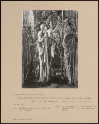 Study For The Departure Of The Knights In The Quest Of The Holy Grail.