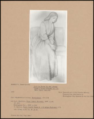 Study For Rachel For The Painting 'Dante's Vision Of Rachel And Lea' (Mrs. Dante Rossetti)