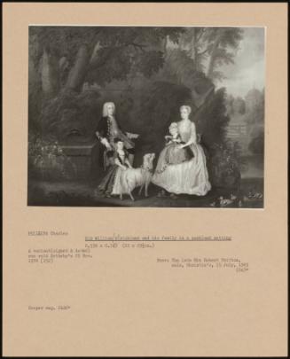 Sir William Strickland and His Family in a Parkland Setting