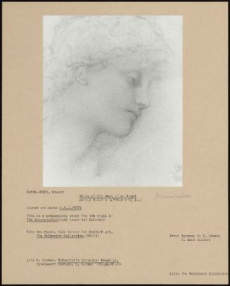 Study Of The Head Of An Angel