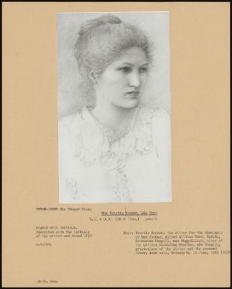 Mrs Venetia Benson, Nee Hunt