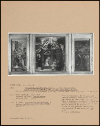 Triptych: The Nativity (Centre) The Annunciation And Visitation (Left) The Flight Into Egypt (Right)