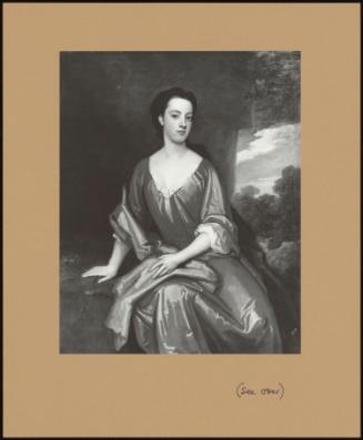 Portrait Pof Meliora Fitch, Later Mrs Portman