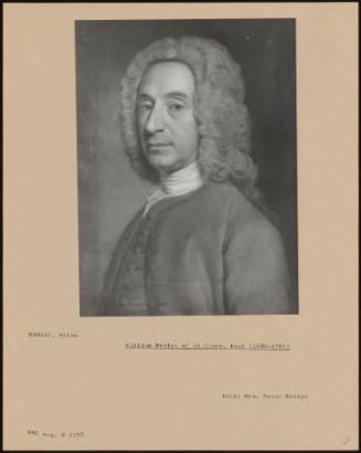 William Evelyn of St Clere, Kent (1686–1761)