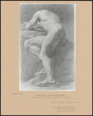 Nude Study, Male ... Reclining