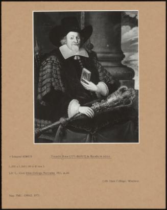 Francis Rous (1579-1658/9) In Speakers Robes