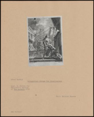 Allegorical Design For Frontispiece