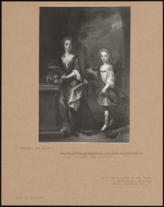 Two Children, Possibly Of 2nd Duke Of Devonshire