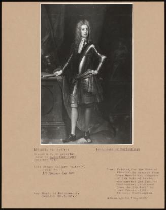 John, Duke Of Marlborough