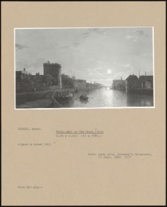 Moonlight On The Ouse, York