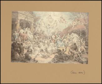 The Marriage Of Peleus And Thetis On Mount Pelion