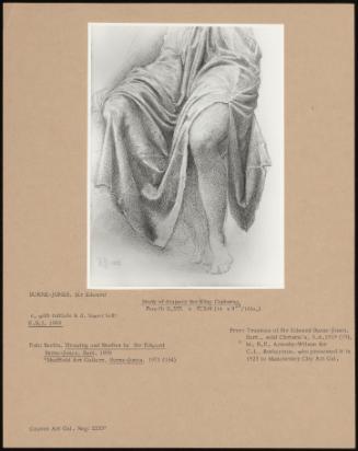 Study Of Drapery For King Cophetua