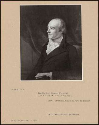 The Rt. Hon. Spencer Perceval